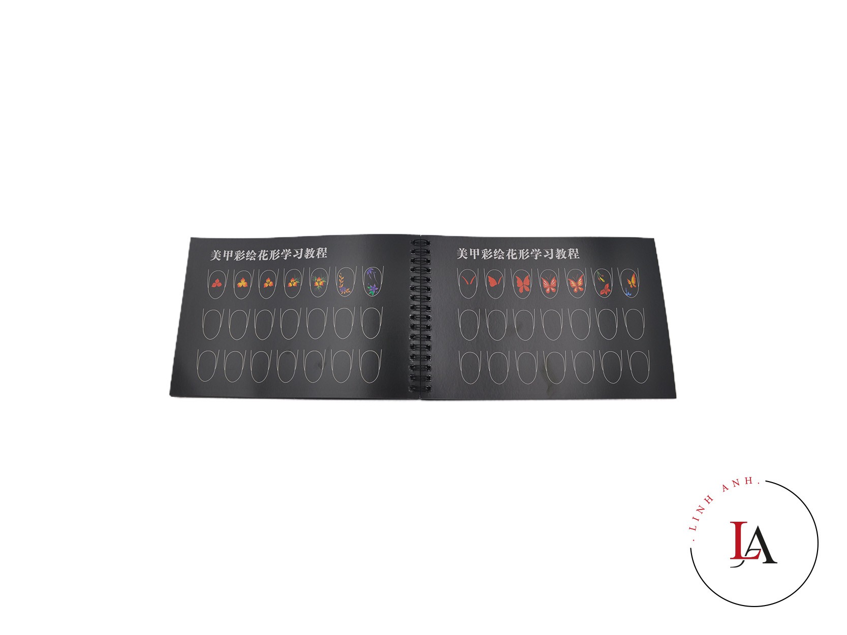 Sách tập vẽ khuôn bìa đen